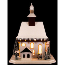 Lichterhaus Wehrkirche Großrückerswalde - 29 cm