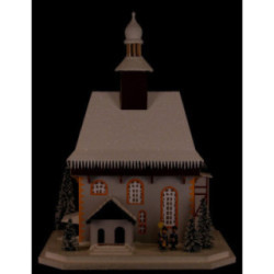 Lichterhaus Wehrkirche Großrückerswalde - 29 cm