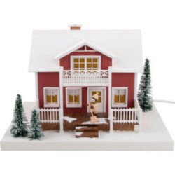 Lichterhaus Schwedenhaus - 20 cm
