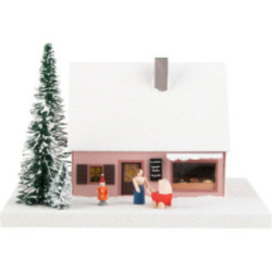 Lichterhaus Bäckerei, klein - 11 cm