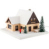 Lighted House Turnery, small - 11 cm / 4.3 inch