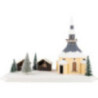 Lighted House Seiffen Christmas - 34 cm / 13.4 inch