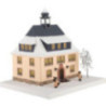 Lichterhaus Rathaus Seiffen - 25 cm