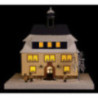 Lighted House Town Hall Seiffen - 25 cm / 9.8 inch