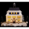 Lichterhaus Rathaus Seiffen - 25 cm
