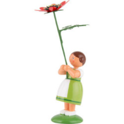Summer Flower Girl with Adonis - 12 cm / 4.7 inch