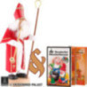 Set Räuchermännchen Heiliger St. Nikolaus und drei Packungen Räucherkerzen