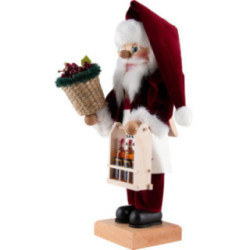 Nussknacker Weihnachtsmann Weinlese - 48 cm