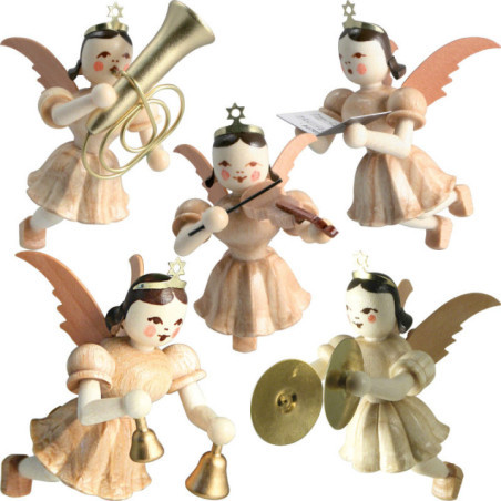 Set Kurzrockschwebeengel L - 5 Stück