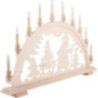 Candle Arch - Santa Claus - 67x43 cm / 26.4x16.9 inch