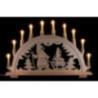 Candle Arch - Santa Claus - 67x43 cm / 26.4x16.9 inch