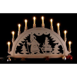 Candle Arch - Santa Claus - 67x43 cm / 26.4x16.9 inch