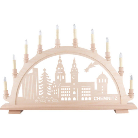 Schwibbogen Chemnitz - 67x43 cm