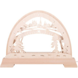 Candle Arch - Village without Figurines - 37x48 cm / 14.6x18.9 inch
