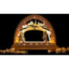 Candle Arch - Village without Figurines - 37x48 cm / 14.6x18.9 inch