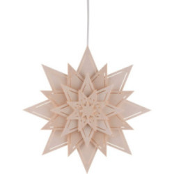 Window Picture - Star with Light Slits - 30 cm / 11.8 inch