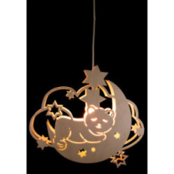 Fensterbild Teddy - 28 cm