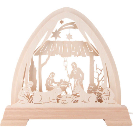 Gotischer Bogen Stall - 42x42,5 cm