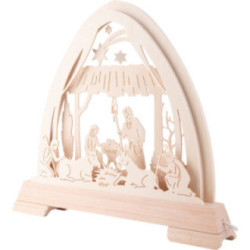 Gotischer Bogen Stall - 42x42,5 cm