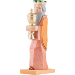 Wise Man with Yellow Cape - 6,8 cm / 2.7 inch