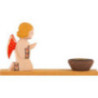 Angel Kneeling Praying with Candle Holder - 4 cm / 1.6 inch