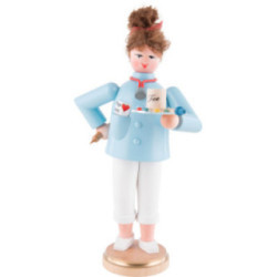 Räuchermännchen Altenpflegerin - 23 cm