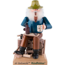 Smoker - "Holzmichl" - 20 cm / 7.9 inch