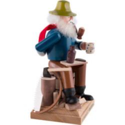 Smoker - "Holzmichl" - 20 cm / 7.9 inch