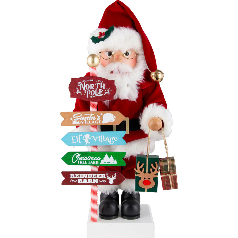 Nussknacker Nordpol Weihnachtsmann - 47,5 cm