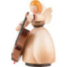 Schaarschmidt Angel with Cello - 4 cm / 1.6 inch