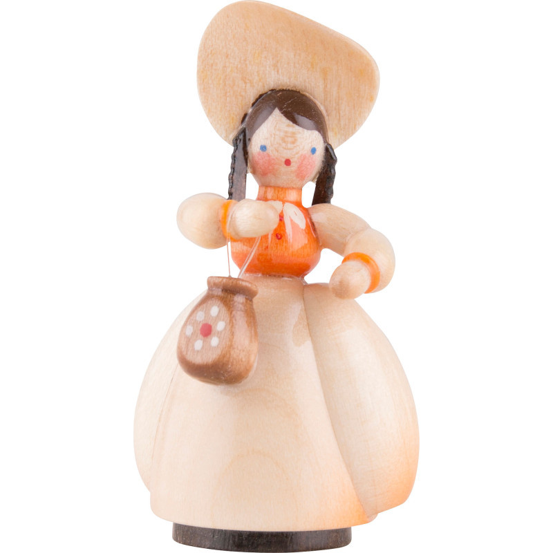 Schaarschmidt Hut-Dame mit Tasche - 4 cm