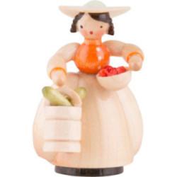 Schaarschmidt Gardener with Vegetables - 4 cm / 1.6 inch