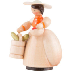 Schaarschmidt Gardener with Vegetables - 4 cm / 1.6 inch