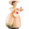 Schaarschmidt Hut-Dame mit Flöte - 4 cm