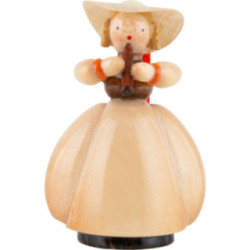 Schaarschmidt Hut-Dame mit Flöte - 4 cm