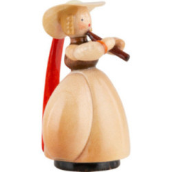 Schaarschmidt Hut-Dame mit Flöte - 4 cm