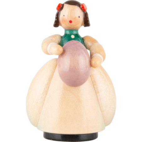 Schaarschmidt Girl with Egg purple - 4 cm / 1.6 inch