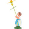 Meadow Flower Girl with Yellow Marguerite - 11 cm / 4.3 inch