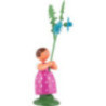 Meadow Flower Girl with Chicory - 11 cm / 4.3 inch