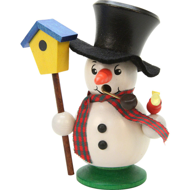 Smoker - Snowboy with Bird House - 10,5 cm / 4 inch