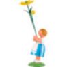 Summer Flower Girl with Buttercup - 12 cm / 4.7 inch