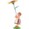 Summer Flower Girl with Sunflower - 12 cm / 4.7 inch