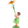 Summer Flower Girl with Blanket Flower - 12 cm / 4.7 inch
