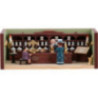 Miniaturstübchen Apotheke mit Apotheker - 4 cm