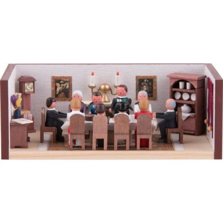 Miniaturstübchen Geburtstagsstube - 4 cm