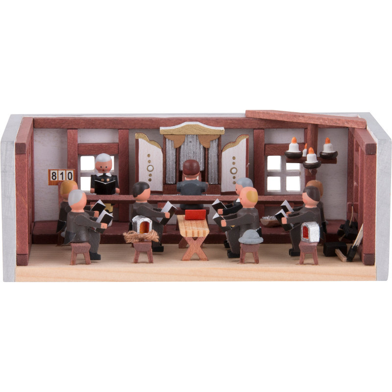 Miniature Room - Miners' Prayer Room - 4 cm / 1.6 inch
