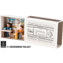 Zündholzschachtel Bauernstube - 3,8 cm
