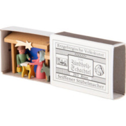 Zündholzschachtel Krippe - 3,8 cm