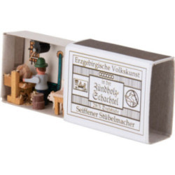 Zündholzschachtel Drehstube - 3,8 cm
