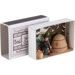 Zündholzschachtel Glasbläser - 3,8 cm